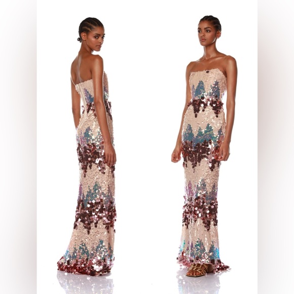 Bronx and Banco Dresses & Skirts - NWOT Bronx and Banco Farah Strapless Blush Gown Prom